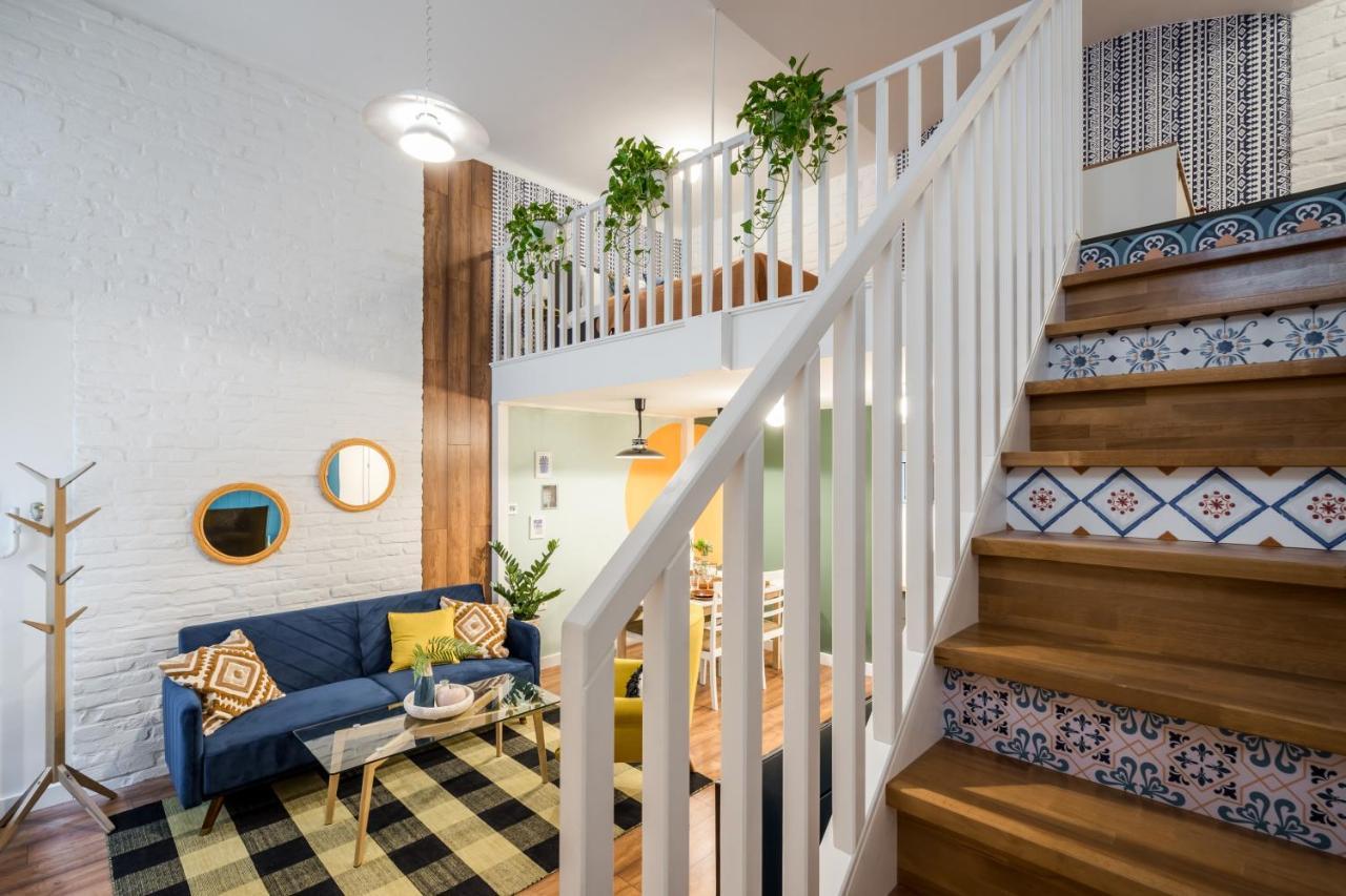 Colorful Designer Home In The Heart Of บูดาเปสต์ ภายนอก รูปภาพ